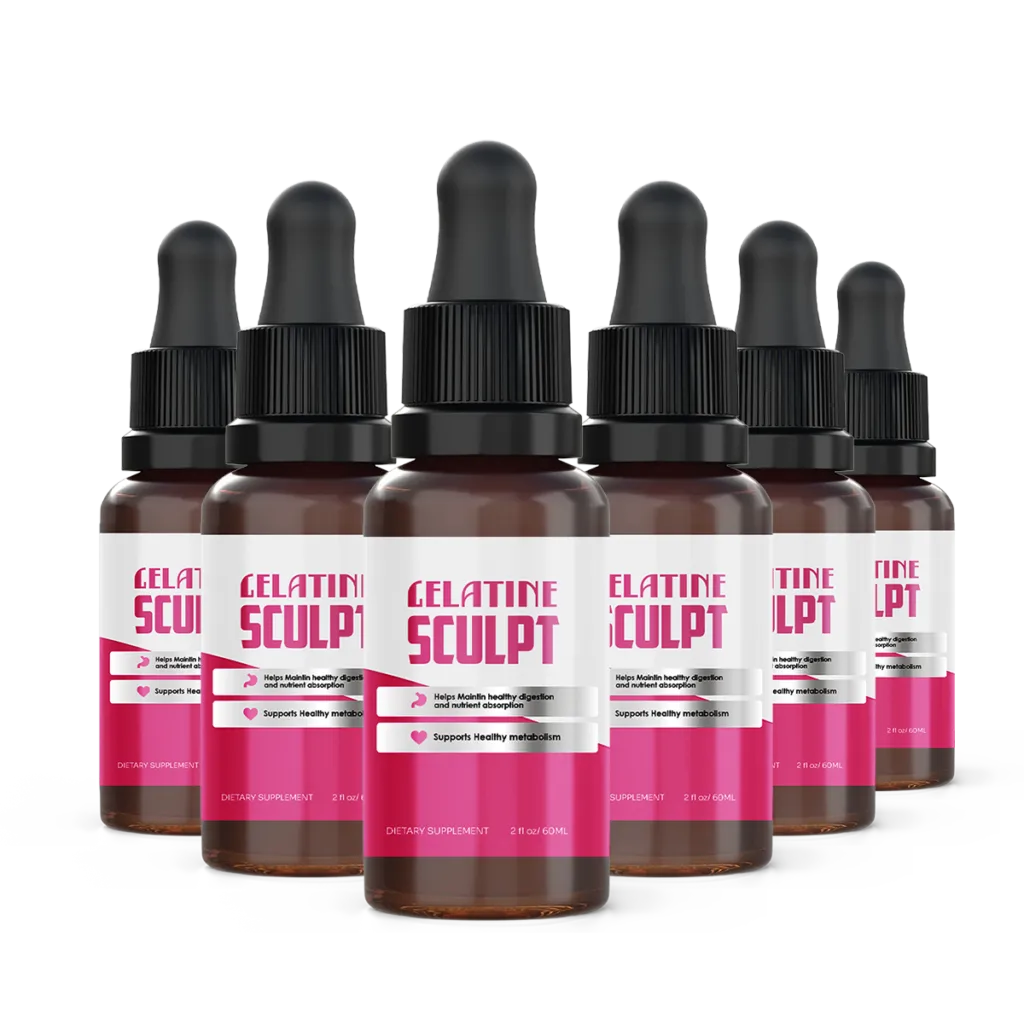 Gelatine Sculpt serum bottle
